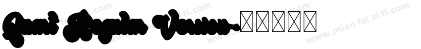 Quart Regular Version字体转换